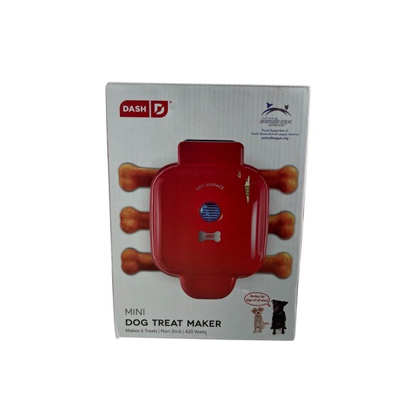 Dash Express Dog Treat Maker Complete w/Manual & Recipes- New in Box - Picture 5 of 7